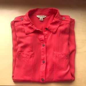 LUCKY BRAND 🍀 Short Sleeve Button Down
